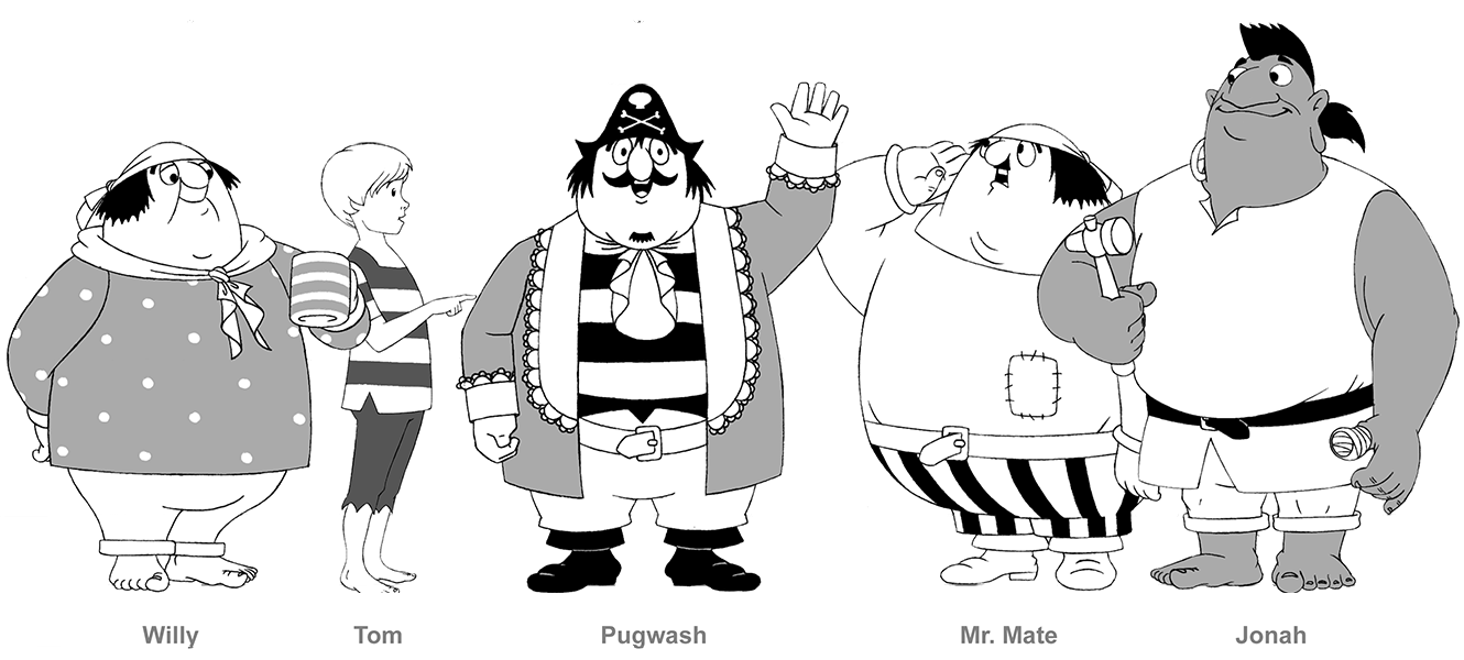 Captain Pugwash Crew