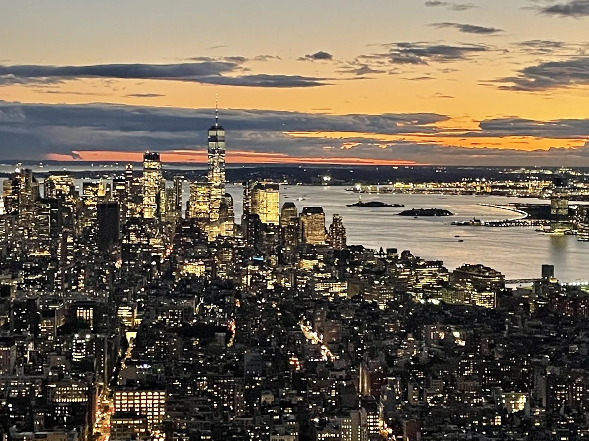 Red Sky - Empire State Building