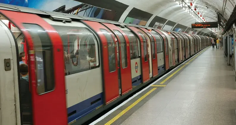 London Underground Station Platform