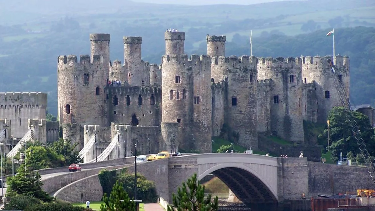 A castle in Wales