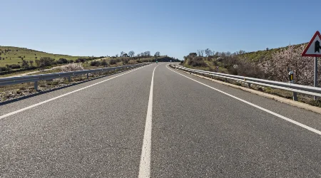 Remote looking road