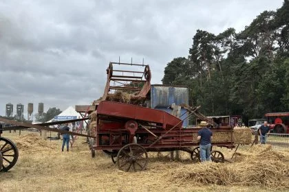 Threshing and Bailing